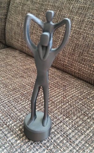 Father's Day Sculpture 3D Print 27952 Father's Day Sculpture 3D Print 27952