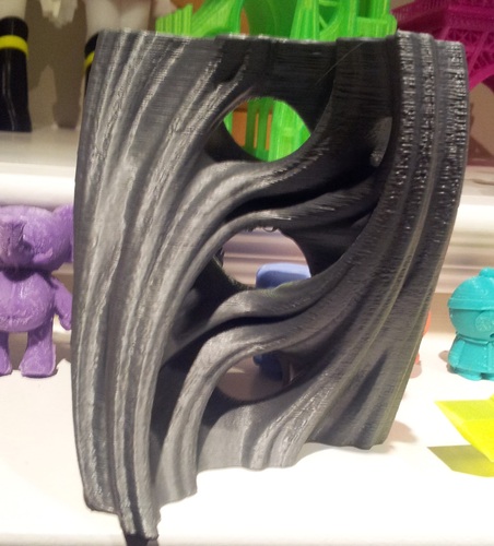 Julia Vase #001 - Aqua 3D Print 280 Julia Vase #001 - Aqua 3D Print 280