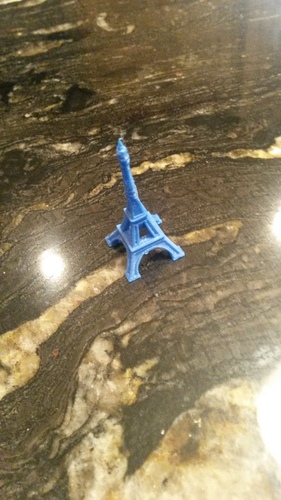 The Eiffel Tower Miniature 3D Print 2808 The Eiffel Tower Miniature 3D Print 2808