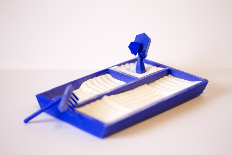Mini Zen Garden Trays 3D Print 2824 Mini Zen Garden Trays 3D Print 2824