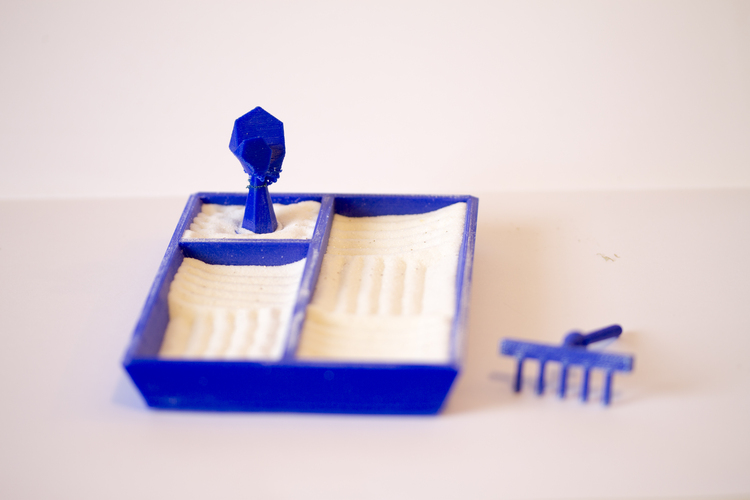 Mini Zen Garden Trays 3D Print 2825 Mini Zen Garden Trays 3D Print 2825