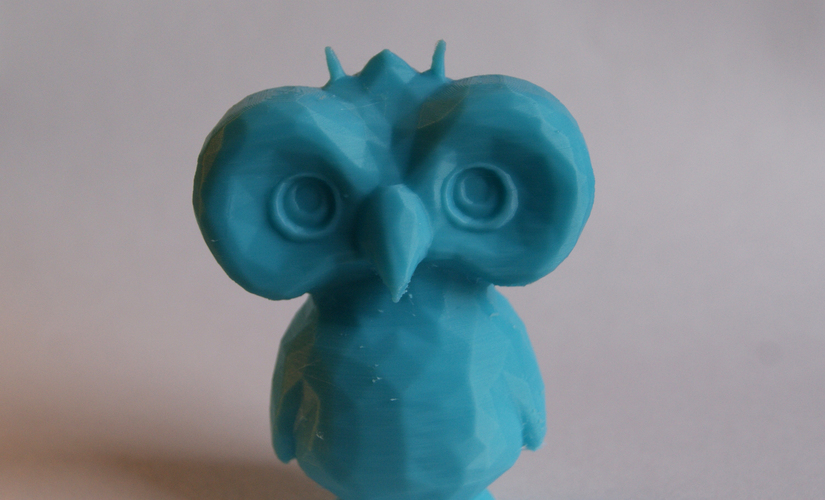 Low Poly Owl Dude 3D Print 2827 Low Poly Owl Dude 3D Print 2827