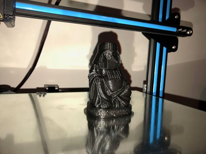 Darth Vader Buddha with saber 3D Print 28390 Darth Vader Buddha with saber 3D Print 28390