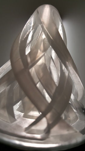 Reversing Spiral Cone Decoration 3D Print 28397 Reversing Spiral Cone Decoration 3D Print 28397