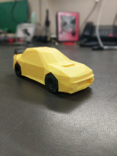 Low Poly Subaru Impreza 22b STi 3D Print 28418 Low Poly Subaru Impreza 22b STi 3D Print 28418
