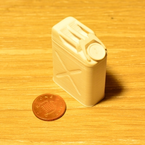 U.S. Army WW2 Jerry Can 1/10 Scale 3D Print 28474 U.S. Army WW2 Jerry Can 1/10 Scale 3D Print 28474