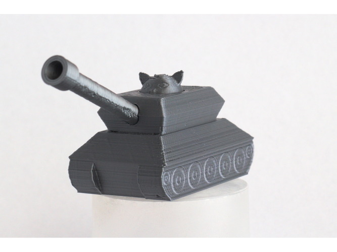 Cat in a tank 3D Print 28534 Cat in a tank 3D Print 28534