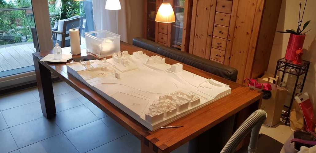 Printable Rome 1:500 for the wall 3D Print 28668 Printable Rome 1:500 for the wall 3D Print 28668