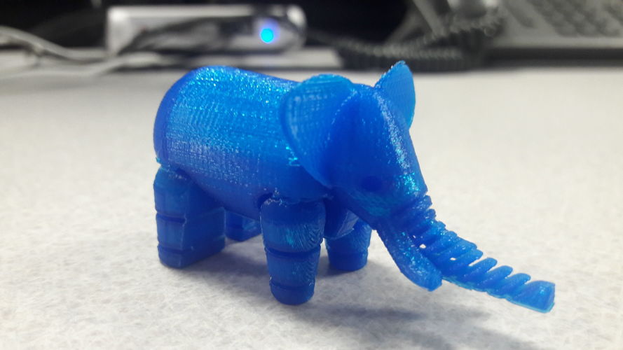 Elephant 3D Print 28829 Elephant 3D Print 28829