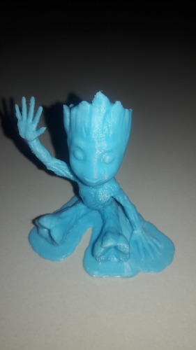 baby groot sitting waving 3D Print 28856 baby groot sitting waving 3D Print 28856