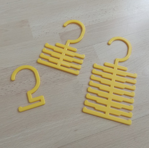 Tie Rack Hanger 3D Print 28876 Tie Rack Hanger 3D Print 28876