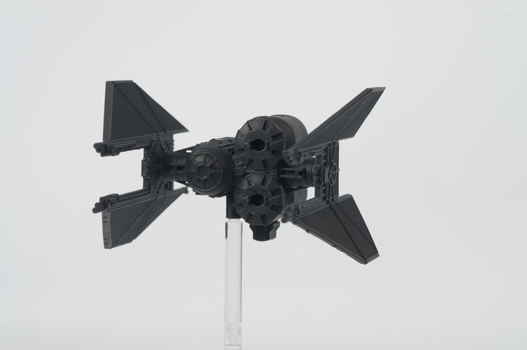 TIE Breacher - X-wing miniatures compatible 3D Print 28901 TIE Breacher - X-wing miniatures compatible 3D Print 28901