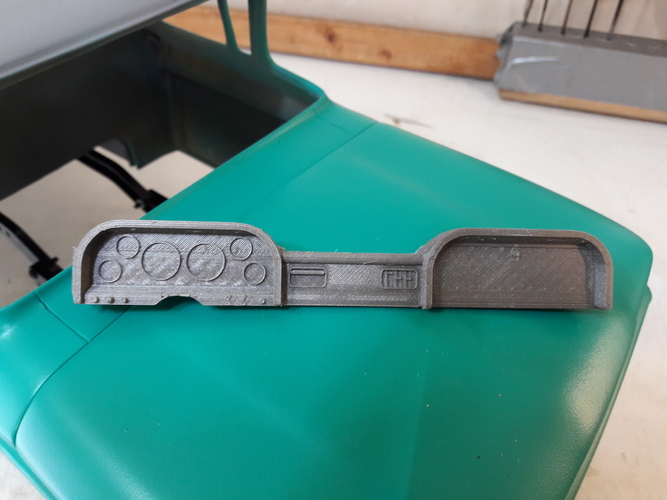 C63 Dash with tab 3D Print 28915 C63 Dash with tab 3D Print 28915