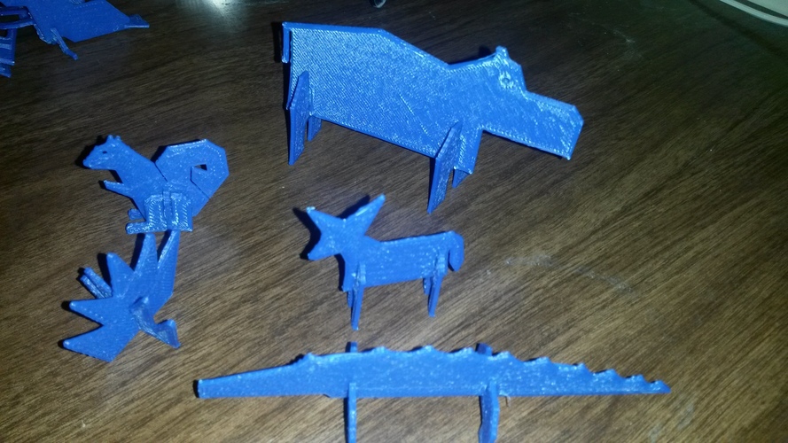 Simple Animals 5 3D Print 2894 Simple Animals 5 3D Print 2894