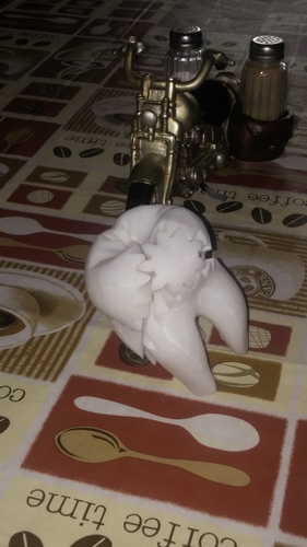 Geared Tooth 3D Print 28941 Geared Tooth 3D Print 28941