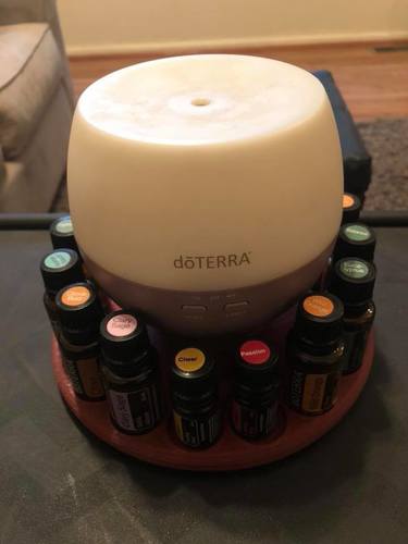 Essential oil and pedestal diffuser display 3D Print 28960 Essential oil and pedestal diffuser display 3D Print 28960
