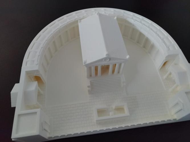 Carthage - Temple of Caelestis (Restitution) - 222 BC 3D Print 29050 Carthage - Temple of Caelestis (Restitution) - 222 BC 3D Print 29050