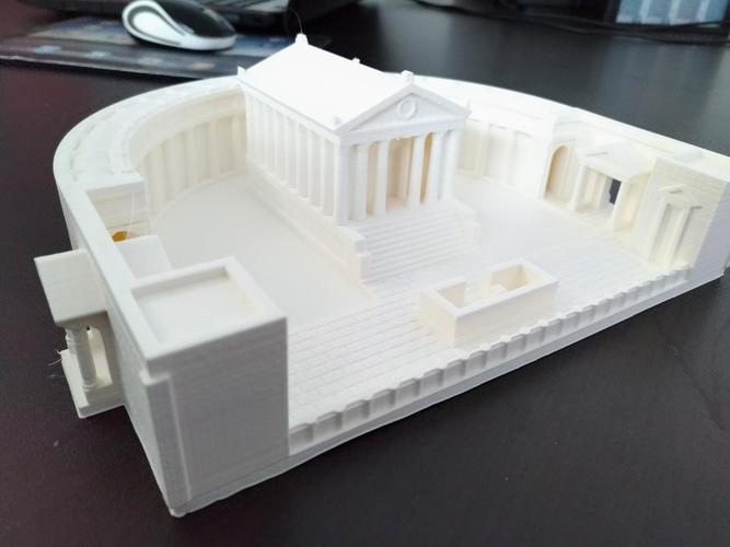 Carthage - Temple of Caelestis (Restitution) - 222 BC 3D Print 29052 Carthage - Temple of Caelestis (Restitution) - 222 BC 3D Print 29052