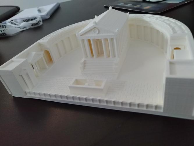 Carthage - Temple of Caelestis (Restitution) - 222 BC 3D Print 29053 Carthage - Temple of Caelestis (Restitution) - 222 BC 3D Print 29053