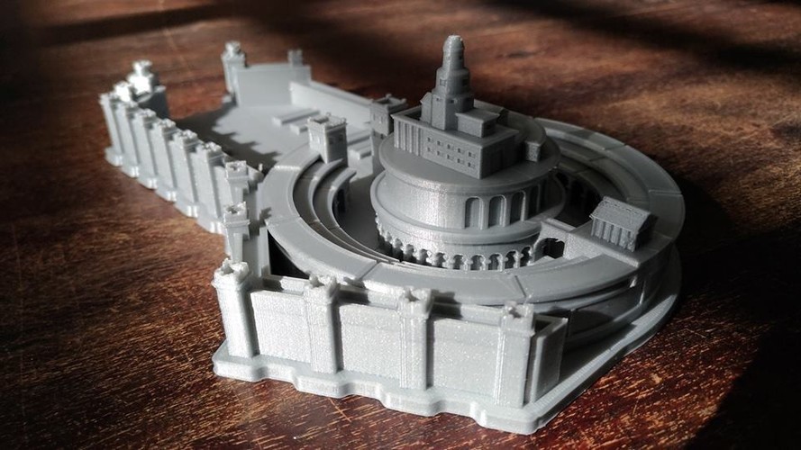 Punic Port of Carthage (Restitution) 3D Print 29057 Punic Port of Carthage (Restitution) 3D Print 29057