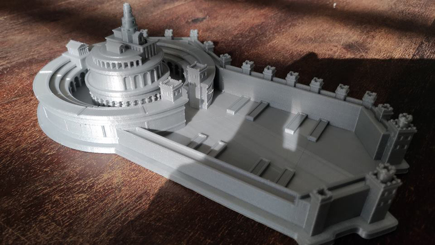 Punic Port of Carthage (Restitution) 3D Print 29058 Punic Port of Carthage (Restitution) 3D Print 29058