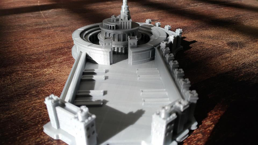 Punic Port of Carthage (Restitution) 3D Print 29059 Punic Port of Carthage (Restitution) 3D Print 29059