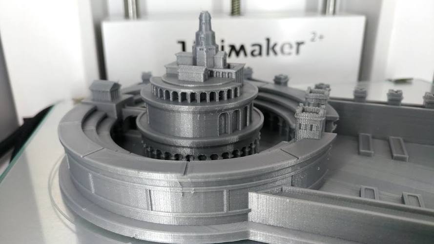 Punic Port of Carthage (Restitution) 3D Print 29063 Punic Port of Carthage (Restitution) 3D Print 29063