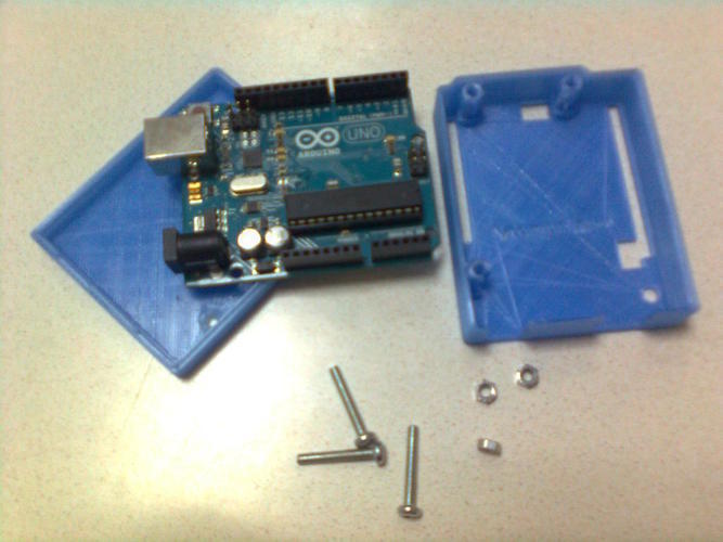 Arduino Uno Case 3D Print 29068 Arduino Uno Case 3D Print 29068