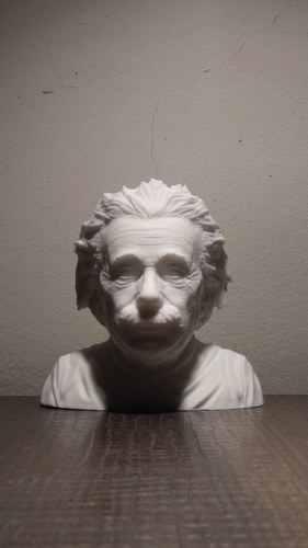 Einstein Bust (14K) 3D Print 29094 Einstein Bust (14K) 3D Print 29094