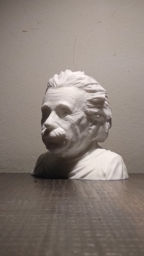 Einstein Bust (14K) 3D Print 29095 Einstein Bust (14K) 3D Print 29095