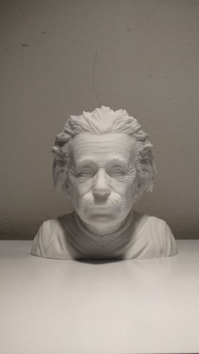 Einstein Bust (14K) 3D Print 29097 Einstein Bust (14K) 3D Print 29097