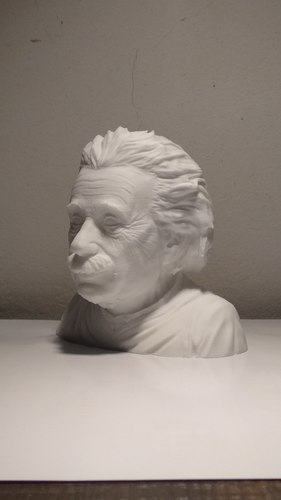 Einstein Bust (14K) 3D Print 29098 Einstein Bust (14K) 3D Print 29098