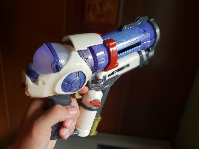 DIY Overwatch real size Mei Endothermic Blaster HQ printable kit 3D Print 29121 DIY Overwatch real size Mei Endothermic Blaster HQ printable kit 3D Print 29121