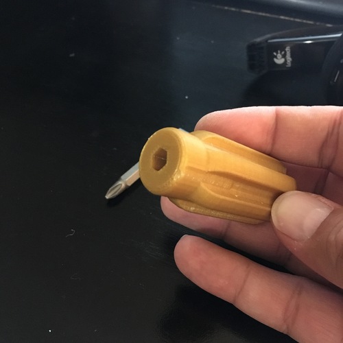 Nut driver handle 3D Print 2933 Nut driver handle 3D Print 2933