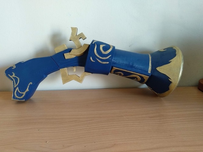 Miss Fortune League of Legends Guns Prop 3D Print 29353 Miss Fortune League of Legends Guns Prop 3D Print 29353