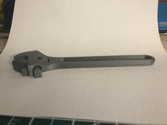 Fully assembled 3D printable wrench 3D Print 29446 Fully assembled 3D printable wrench 3D Print 29446