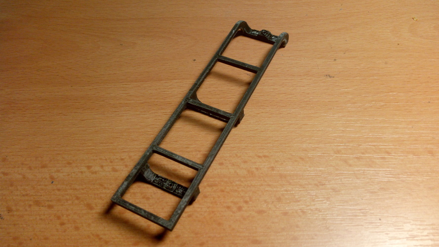 1/10 Scale Ladder 3D Print 29597 1/10 Scale Ladder 3D Print 29597
