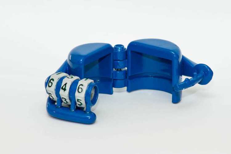Bottle Dial Lock 3D Print 29612 Bottle Dial Lock 3D Print 29612