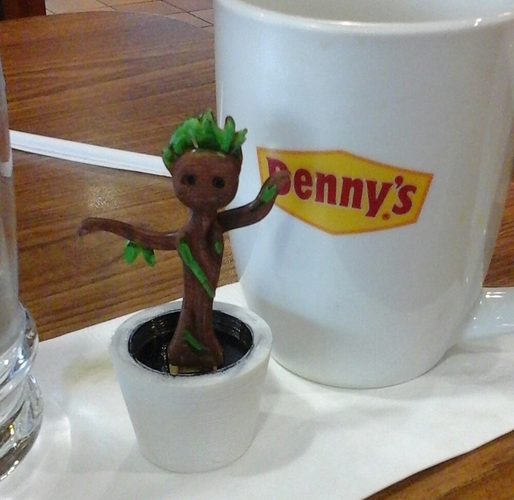 Dancing Baby Groot 3D Print 2967 Dancing Baby Groot 3D Print 2967