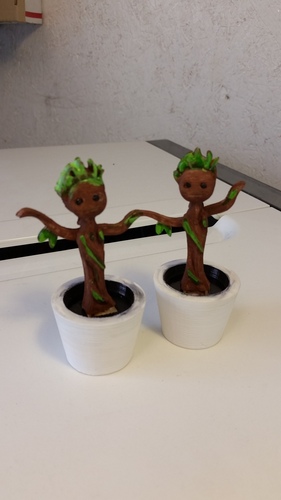 Dancing Baby Groot 3D Print 2968 Dancing Baby Groot 3D Print 2968