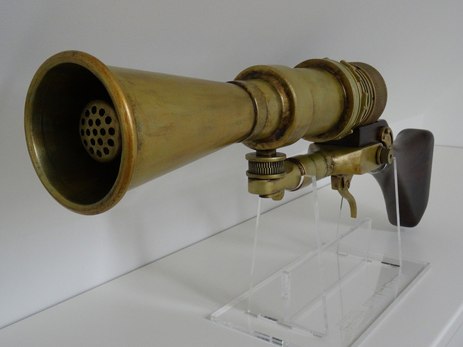 Ion blaster- Jawa ionization blaster 3D Print 29717 Ion blaster- Jawa ionization blaster 3D Print 29717