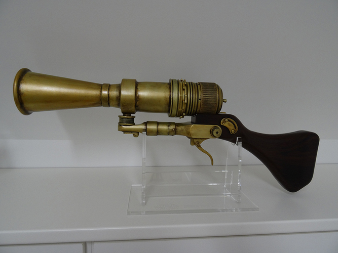Ion blaster- Jawa ionization blaster 3D Print 29718 Ion blaster- Jawa ionization blaster 3D Print 29718