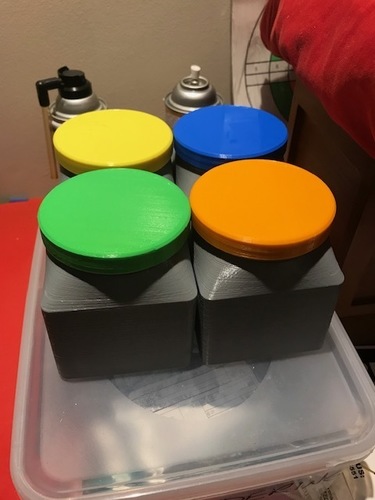 containers 3D Print 29725 containers 3D Print 29725