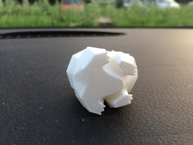 Low Poly Pokemon 3D Print 2975 Low Poly Pokemon 3D Print 2975