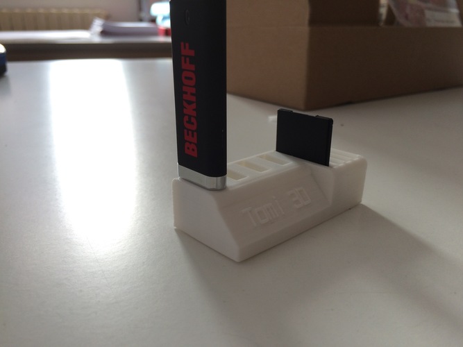 Tomi 3D Usb & SD Card holder 3D Print 2976 Tomi 3D Usb & SD Card holder 3D Print 2976