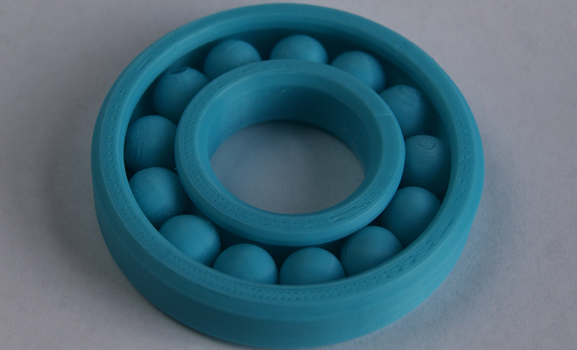 Fully Assembled Ball Bearing 3D Print 3002 Fully Assembled Ball Bearing 3D Print 3002