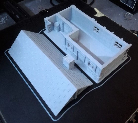 House 2 - Wargame medieval to napoleonic 3D Print 30044 House 2 - Wargame medieval to napoleonic 3D Print 30044