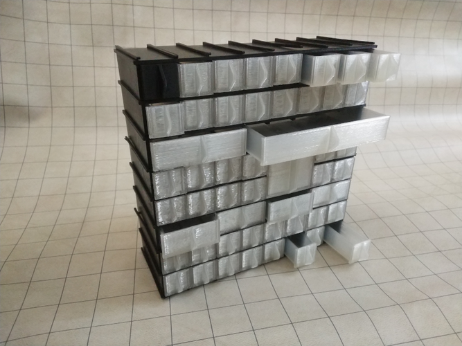 Bespoke Small Drawers for Tiny Things 3D Print 30065 Bespoke Small Drawers for Tiny Things 3D Print 30065