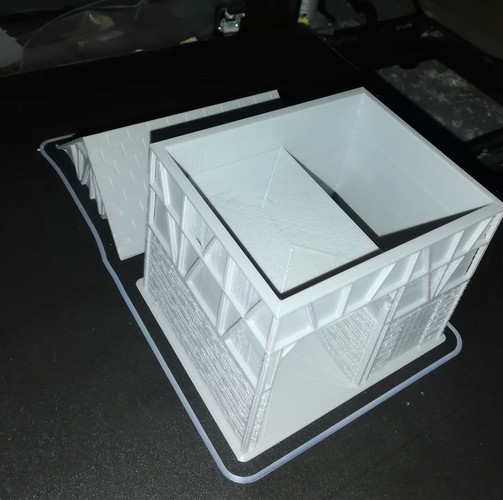 House 3 - Wargame medieval to napoleonic 3D Print 30116 House 3 - Wargame medieval to napoleonic 3D Print 30116