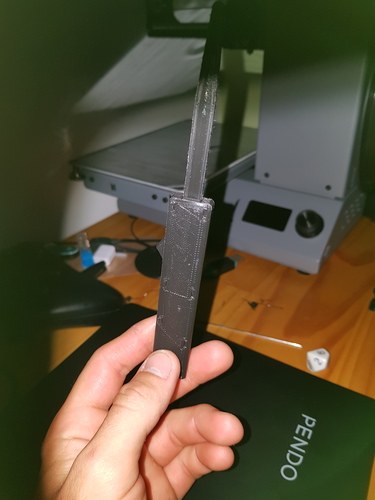 Autoblade (otf / flick) knife 3D Print 30130 Autoblade (otf / flick) knife 3D Print 30130